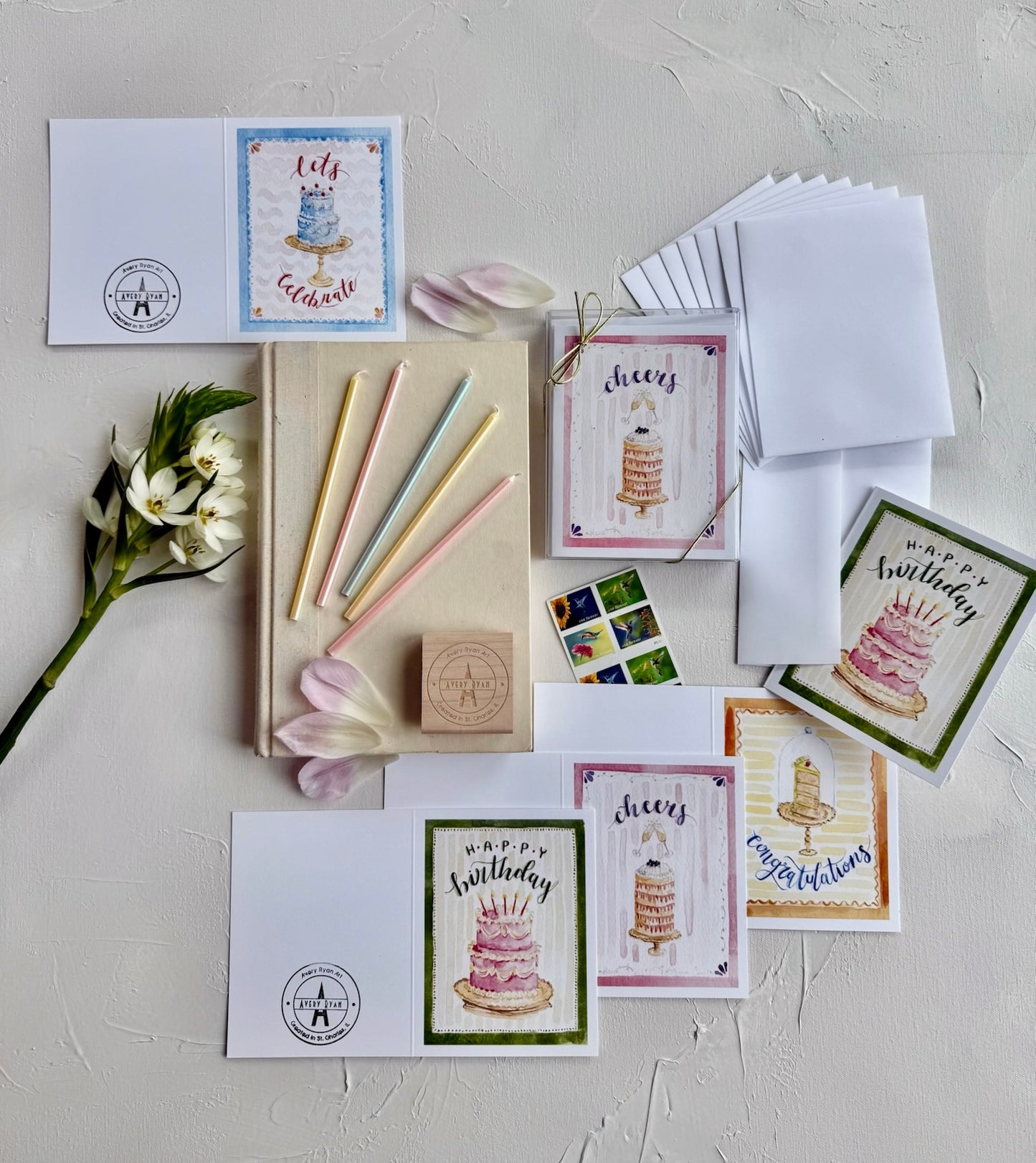Celebrations Notecard Set