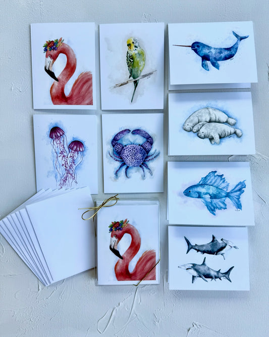 Sea / Nature Notecard Set