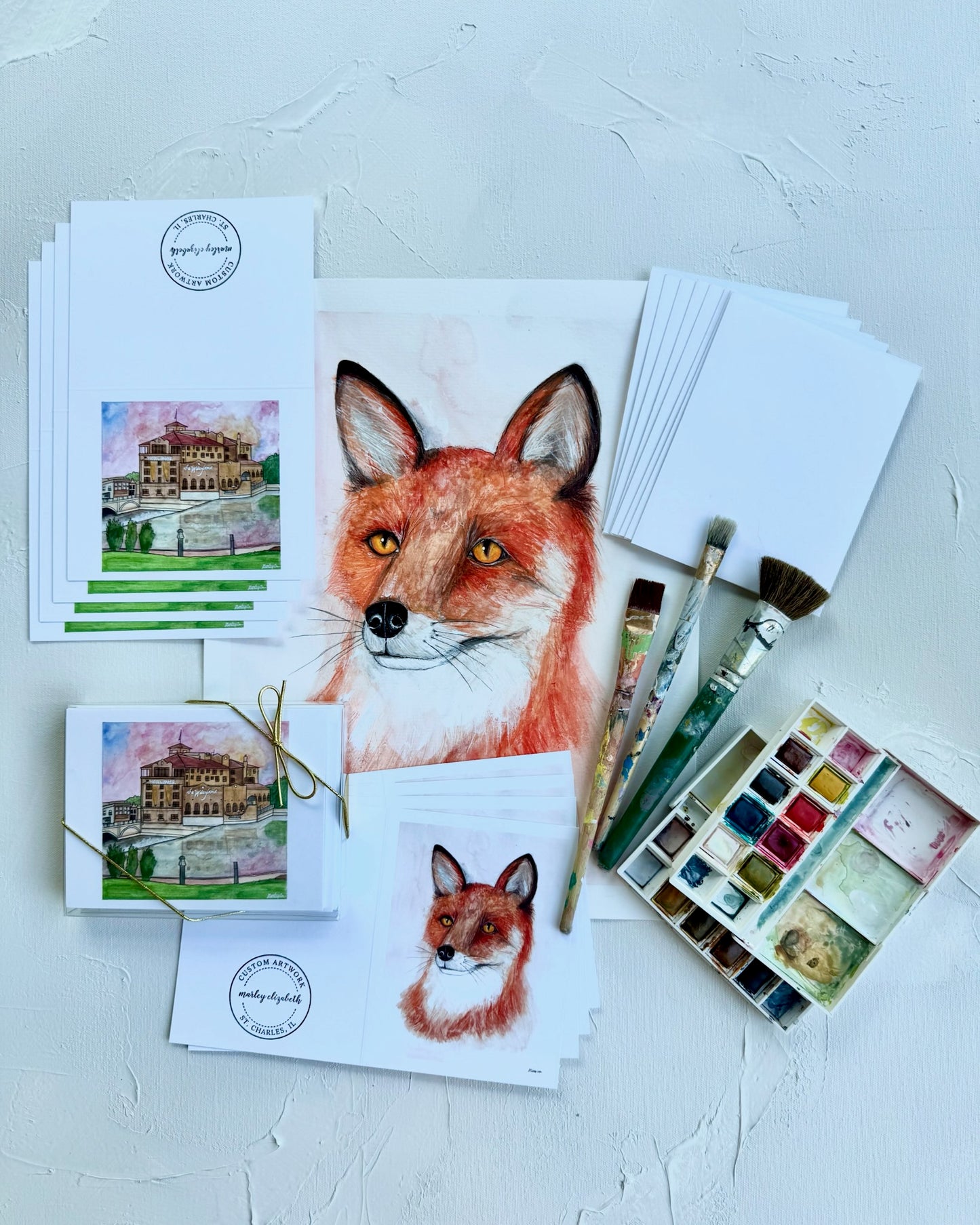 Fox Valley Notecard Set