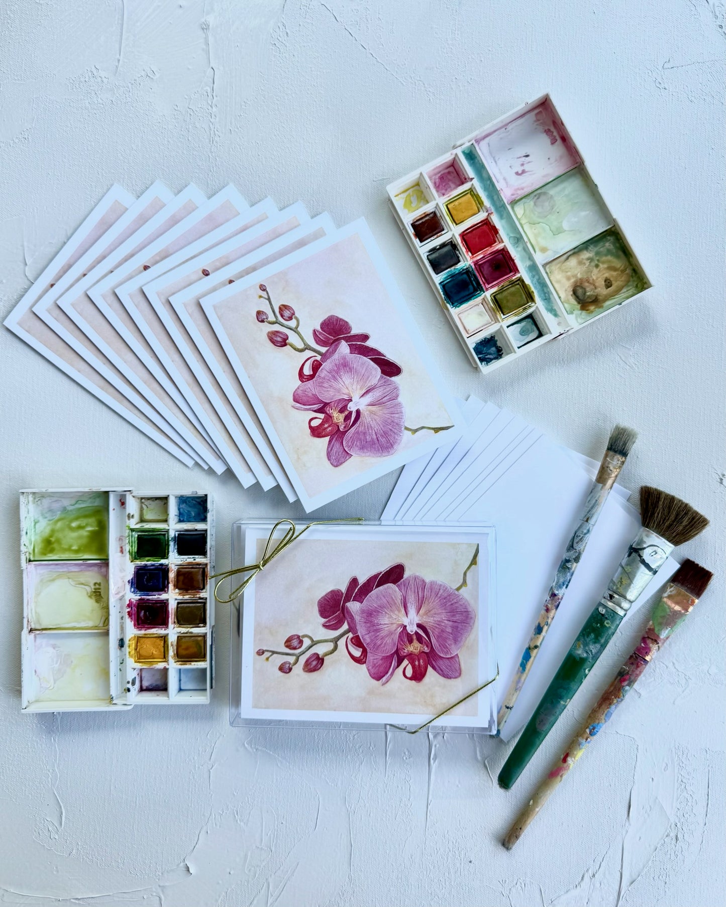 Orchid Notecard Set