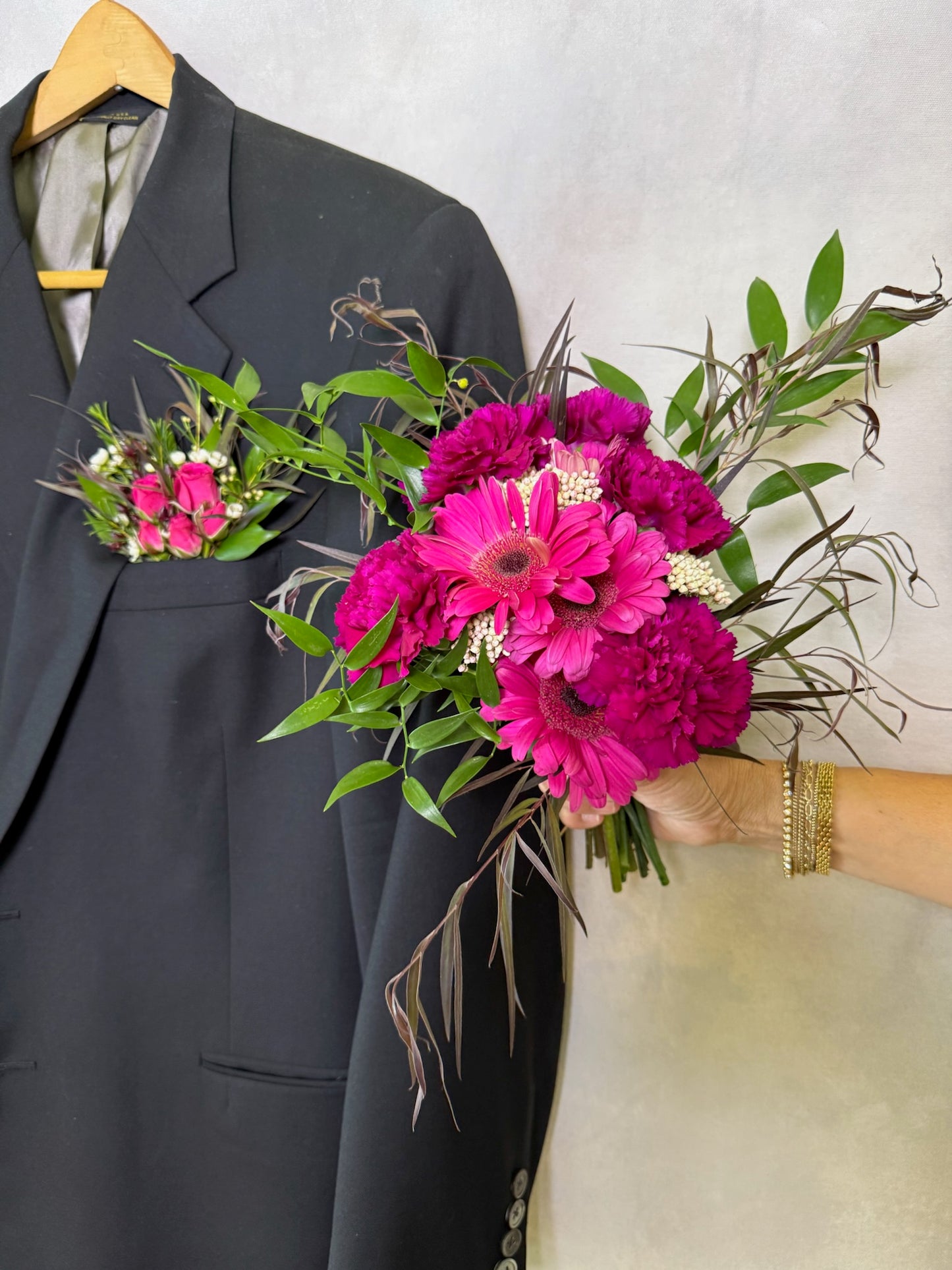 Prom/HOCO Bloom Pocket Square