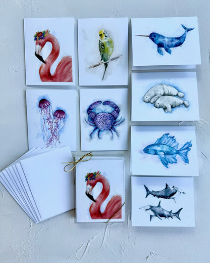 Sea / Nature Notecard Set